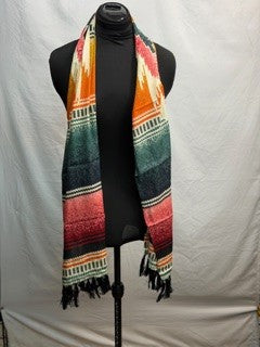 CF42-132 SERAPE SCARF 13X72