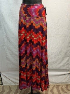 CF42-184 ORG/RED SKIRT S