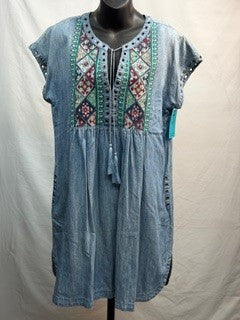 CF42-176 GROMIT DENIM DRESS S