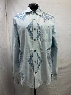 CF103-20 DENIM DOUG SHIRT XL