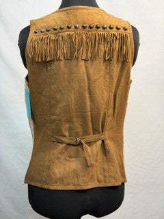 CF42-169 FLOWER BEADED VEST M