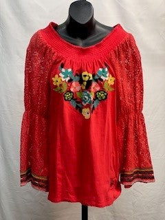 CF42-96 OFF SHOULDER TOP XS