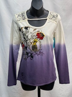 CF42-118 PURPLE DIP DYE S