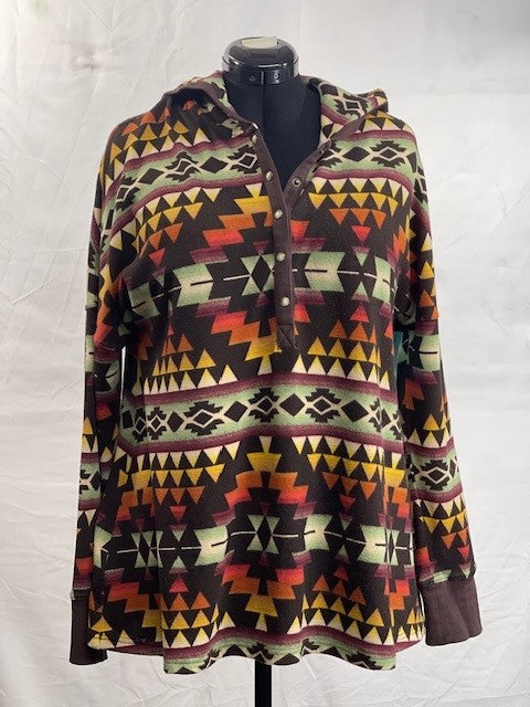 CF26-15 3/3 SNAP HOODIE M