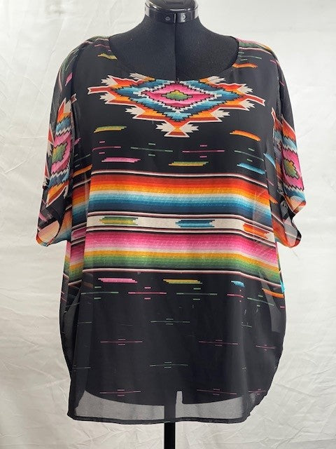 CF26-18 SERAPE TUNIC L