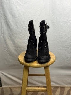 CF43-19 BLK SUEDE BOOT 10