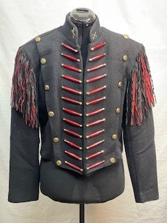 CF21-20 BLK/RED MIL JACKET L