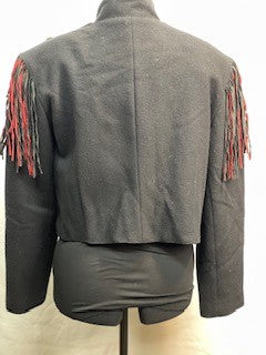 CF21-20 BLK/RED MIL JACKET L