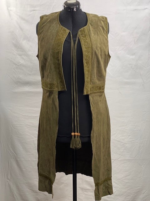 CF65-6 MOSS GREEN VEST L