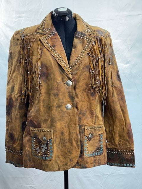 CF65-9 DISTRESSED JACKET 2X