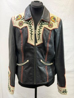 CF102-11 BLK EMB JACKET M