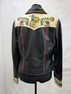 CF102-11 BLK EMB JACKET M