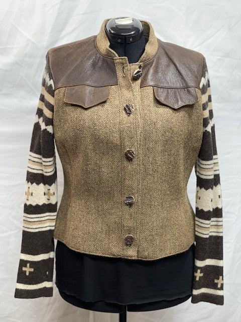 CF52-5 WOOL/SWEATER JACKET M