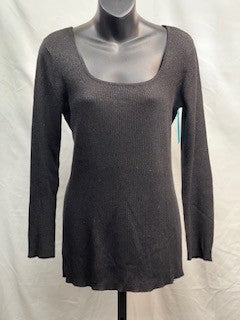 CF52-145 BLACK SHIMMER TOP L