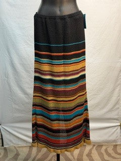 CF52-200 BLK STRIPE SKIRT XS