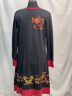 CF52-116 BLK/RED DRESS S