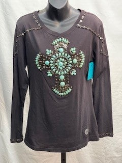 CF52-118 TOP WITH CROSS M
