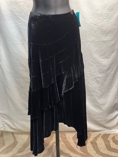 CF52-121 VELVET RUFF SKIRT 4