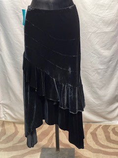 CF52-121 VELVET RUFF SKIRT 4