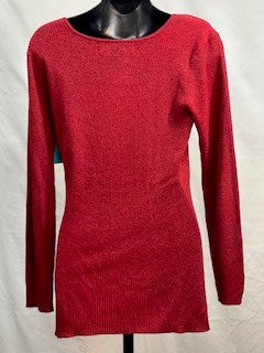 CF52-144 RED SHIMMER TOP L
