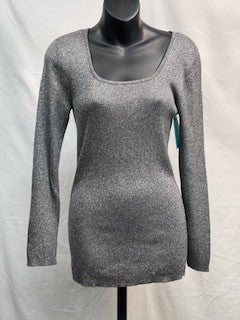CF52-142 SILVER SHIMMER TOP L