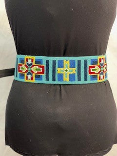 CF52-130 TURQ CROSS BELT