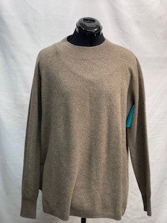 CF52-93 OATMEAL CASHMERE SWEATER M