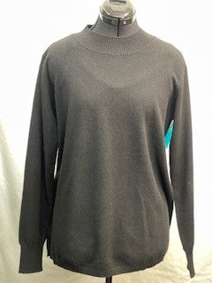 CF52-94 BLACK CASHMERE SWEATER M