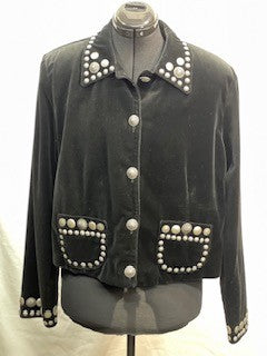 CF52-98 BLK COIN JACKET M