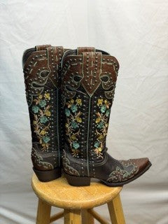 CF42-160 ROUNDUP GRN ROSIE BOOT 8