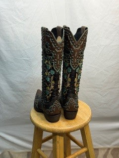 CF42-160 ROUNDUP GRN ROSIE BOOT 8