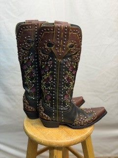 CF42-161 ROUNDUP PINK ROSIE BOOT 8