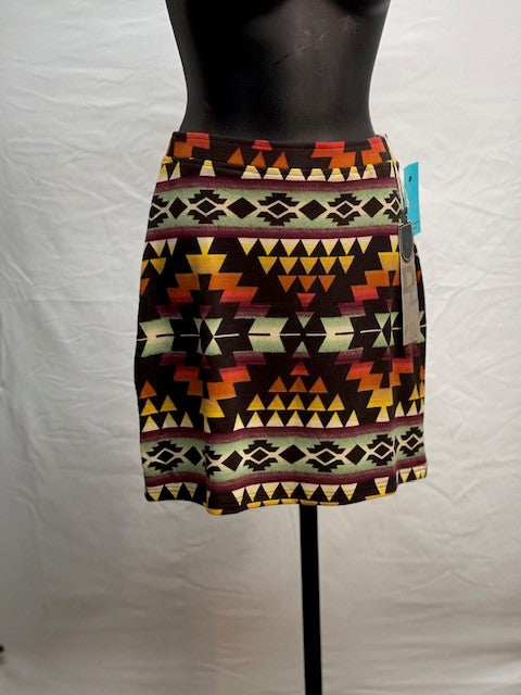 CF55-38 PRINT SKIRT XS