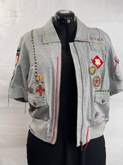 CF52-35 SS KNIT JACKET M