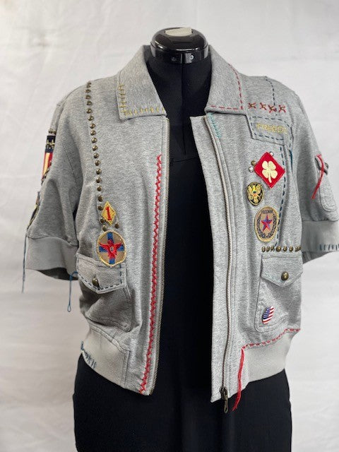 CF52-35 SS KNIT JACKET M