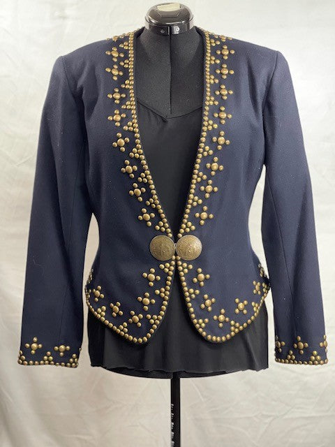 CF52-30 NAVY WOOL JACKET M