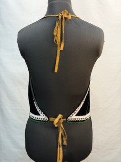 CF52-215 BEADED HALTER TOP M