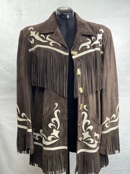 CF52-42 BROWN/CREAM JACKET L