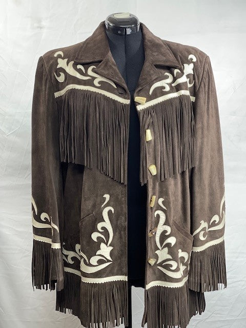 CF52-42 BROWN/CREAM JACKET L