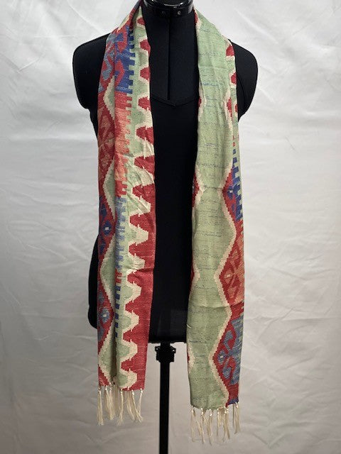 CF55-25 RE/GRN SCARF