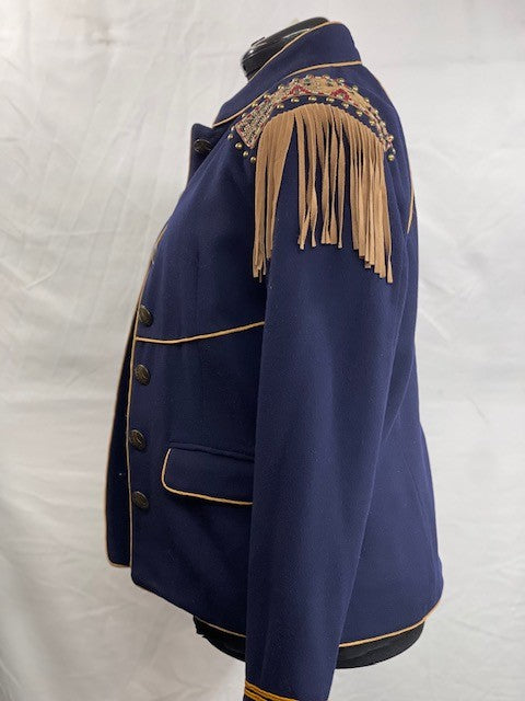 CF52-45 NAVY WOOL MILITARY JACKET M