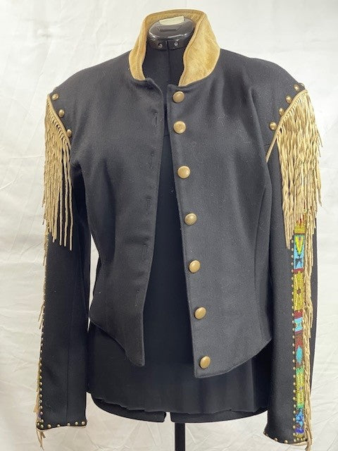 CF52-46 MILITARY JACKET WITH BEADS L
