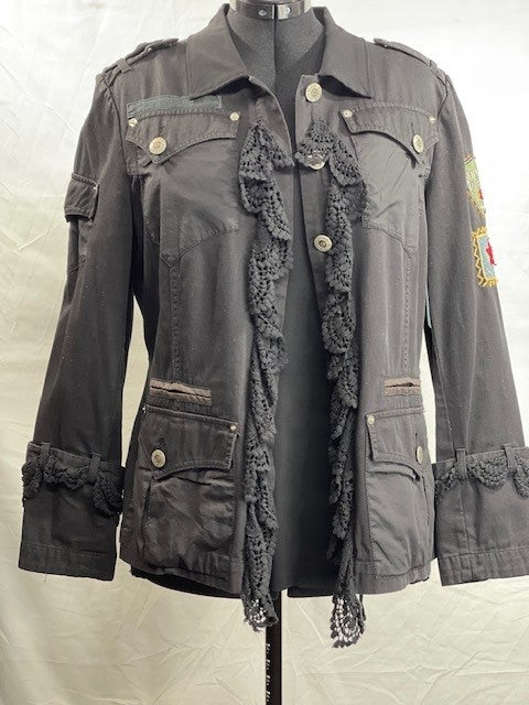 CF52-31 COTTON/LACE JACKET M