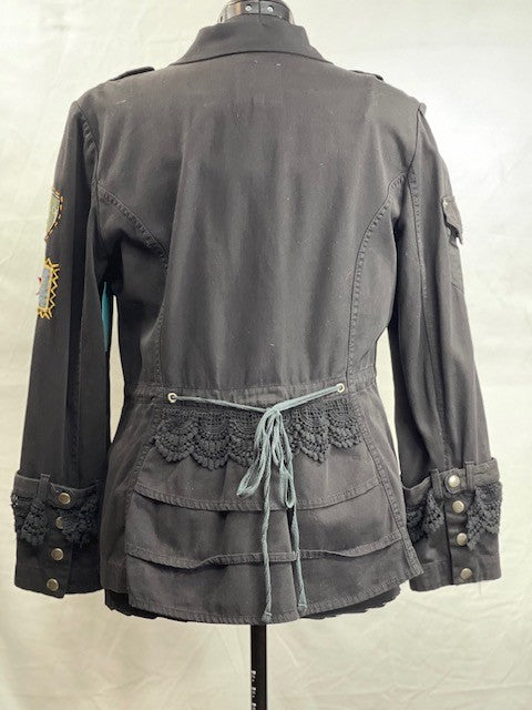 CF52-31 COTTON/LACE JACKET M
