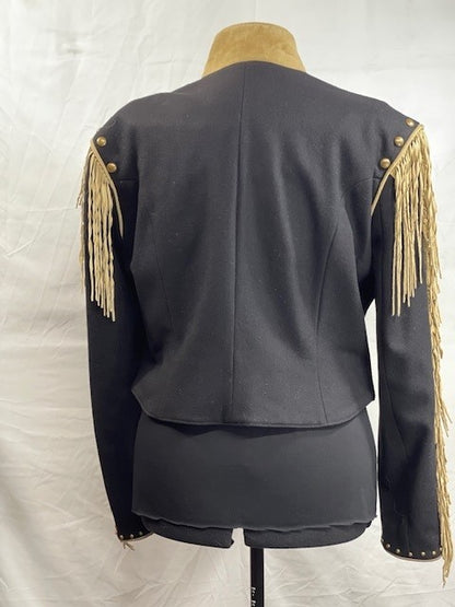 CF52-46 MILITARY JACKET WITH BEADS L