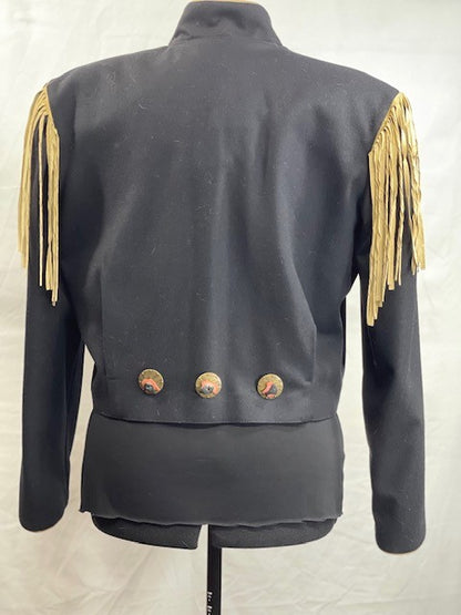 CF52-48 FLORAL MILITARY JACKET L