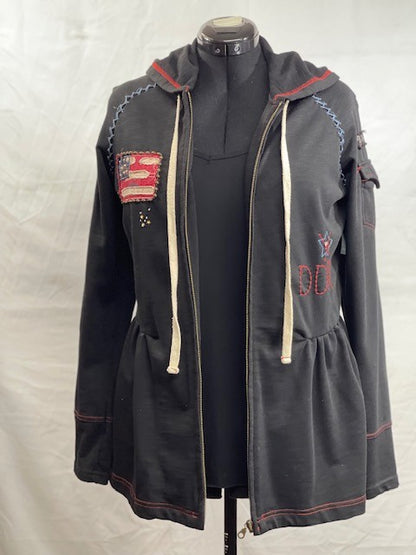 CF52-51 KNIT FLAG JACKET M