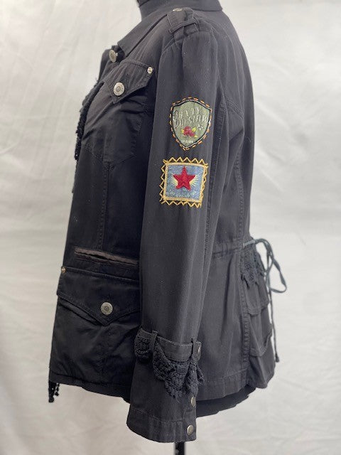 CF52-31 COTTON/LACE JACKET M