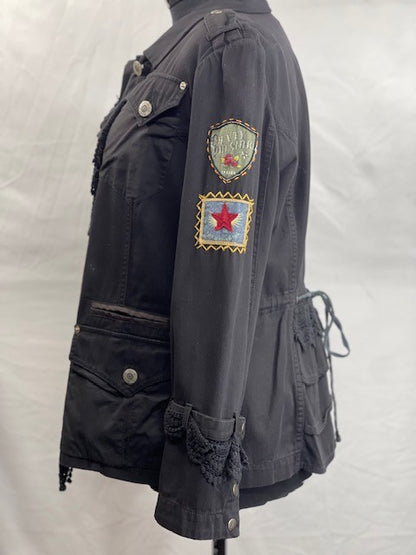 CF52-31 COTTON/LACE JACKET M