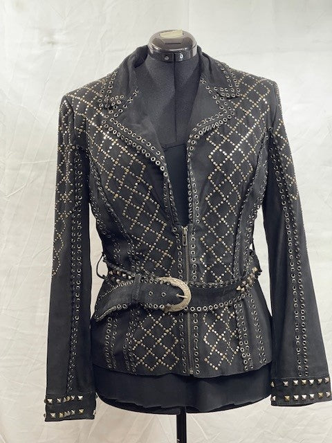 CF52-63 1/2 ZIP JACKET WITH STUDS M